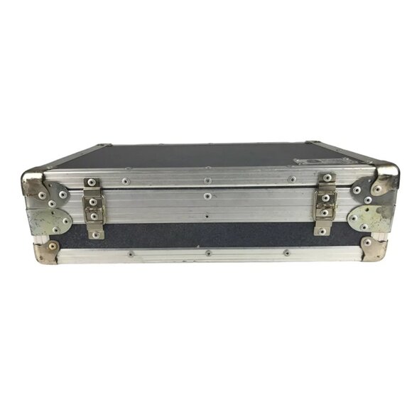 King Kase Unisex Gray Silver‎ Inner Pockets Divider Top Handle Briefcase Bag - Picture 5 of 10